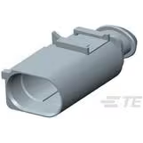 TE Connectivity-1-1703543-2 Connector Discrete Wire Housing Conn Housing PL 2 POS 6mm Crimp ST Cable Mount Brown Box