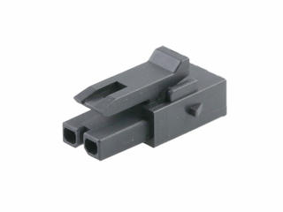 2157591002 - Micro-Fit+ Receptacle Housing, Single Row, 2 Circuits, UL 94V-0, Glow-Wire Capable, Black