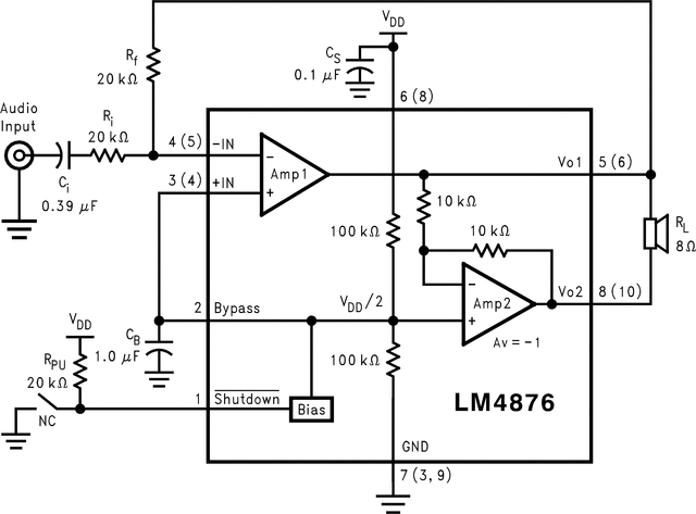 LM4876 product image