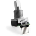 Grayhill-62S30-L0-200C Optical Encoders Optical Encoder Rotary Incremental Flat 0.007(Avg)N.m Straight Digital Square Wave Panel Mount Connector 3CPR