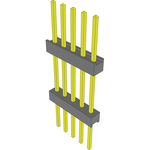 Samtec-EW-05-13-T-S-590 Connector Headers and PCB Receptacles Conn Board Stacker HDR 5 POS 2.54mm Solder ST Top Entry Thru-Hole Bulk