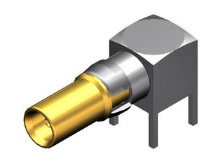 1731120663 - FCT DIN Coaxial Contact, 5 Pins, Male, Right-Angle, PCB Through Hole, 50 Ohms, 0.50µm Gold Plating 1731120663 - FCT DIN Coaxial Contact, 5 Pins, Male, Right-Angle, PCB Through Hole, 50 Ohms, 0.50µm Gold Plating