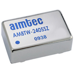 Aimtec-AM8TW-2412DH30Z DC to DC Converter and Switching Regulator Module Module DC-DC 24V/48VIN 2-OUT -12V/12V -0.335A/0.335A 8W 8-Pin
