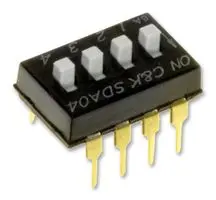 C&K COMPONENTS SDA04H1BD C&K COMPONENTS SDA04H1BD