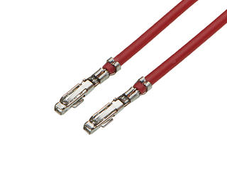 2174902122 - Pre-Crimped Lead iGrid Female-to-iGrid Female, Tin (Sn) Plating, 150.00mm Length, 22 AWG, Red
