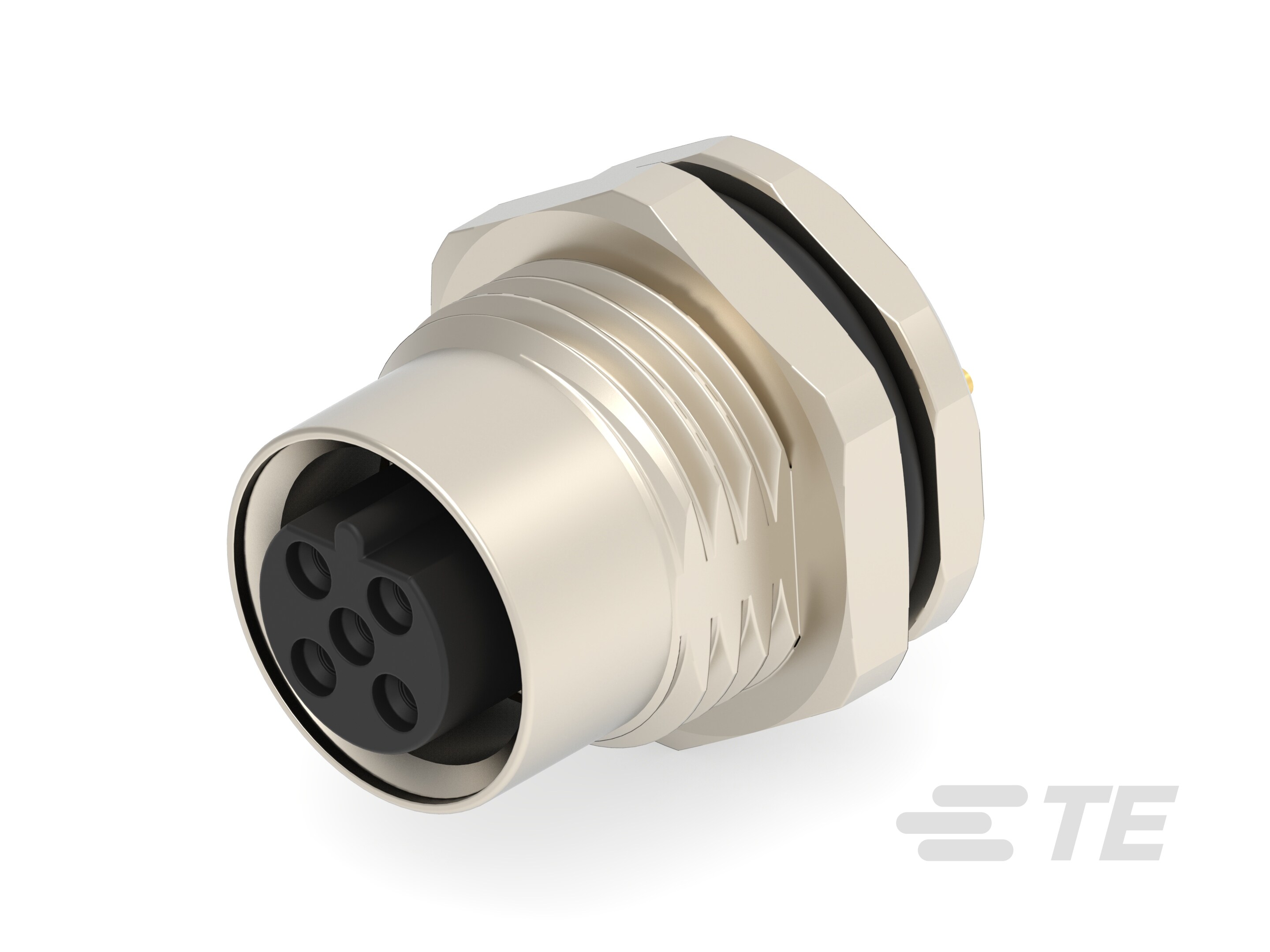 M12,REAR MOUNTING,FEMALE,B CODE,3P-T4141412031-000