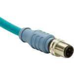 Panduit-ICD11T2NTL0.5M null Cable Assembly Circular 0.5m 24AWG M12 Circular to M12 Circular 4 to 4 Straight to Straight