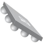 STMicroelectronics-EMIF02-USB04F3 EMI Filters EMI Filter Low Pass RC-Circuit Flat Style SMD T/R