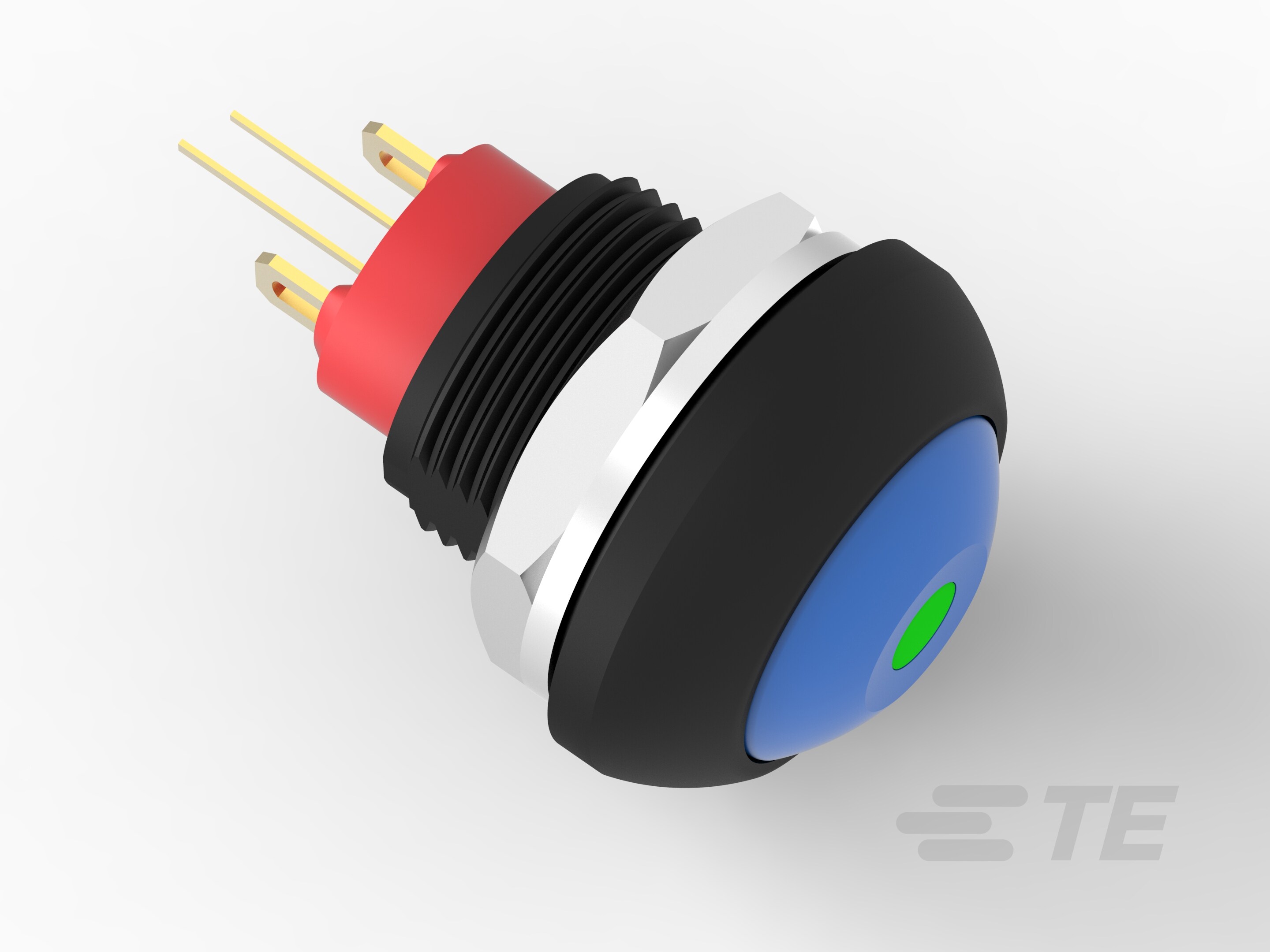 PB OFF/ON FC BLU M1 TERM GRE LED IP68-2-2329387-4 PB OFF/ON FC BLU M1 TERM GRE LED IP68-2-2329387-4