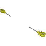 Samtec-MH113-MH1RP-MH1RP-0100 Cable Assembly Coaxial Cable Assembly Coaxial 0.1m 32AWG MHF1 to MHF1 PL-PL Bag