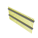 Samtec-ZW-25-13-G-S-690-400 Connector Headers and PCB Receptacles Conn Board Stacker HDR 25 POS 2.54mm Solder ST Top Entry Thru-Hole Bulk Samtec-ZW-25-13-G-S-690-400 Connector Headers and PCB Receptacles Conn Board Stacker HDR 25 POS 2.54mm Solder ST Top Entry Thru-Hole Bulk