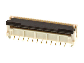 5019512410 - Easy-On FFC/FPC Connector, 0.50mm Pitch, V-Flip Series, Vertical, 4.05mm Height, 24 Circuits, Copper Alloy, Gold Plating 5019512410 - Easy-On FFC/FPC Connector, 0.50mm Pitch, V-Flip Series, Vertical, 4.05mm Height, 24 Circuits, Copper Alloy, Gold Plating