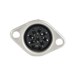 Switchcraft-62GB8FX Connector Circular Conn Circular DIN SKT 8 POS Solder ST Panel Mount 8 Terminal 1 Port