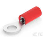TE Connectivity-2-34148-4 Connector Terminals Ring Tongue Terminal 16-22AWG Copper Red 22.99mm Tin T/R