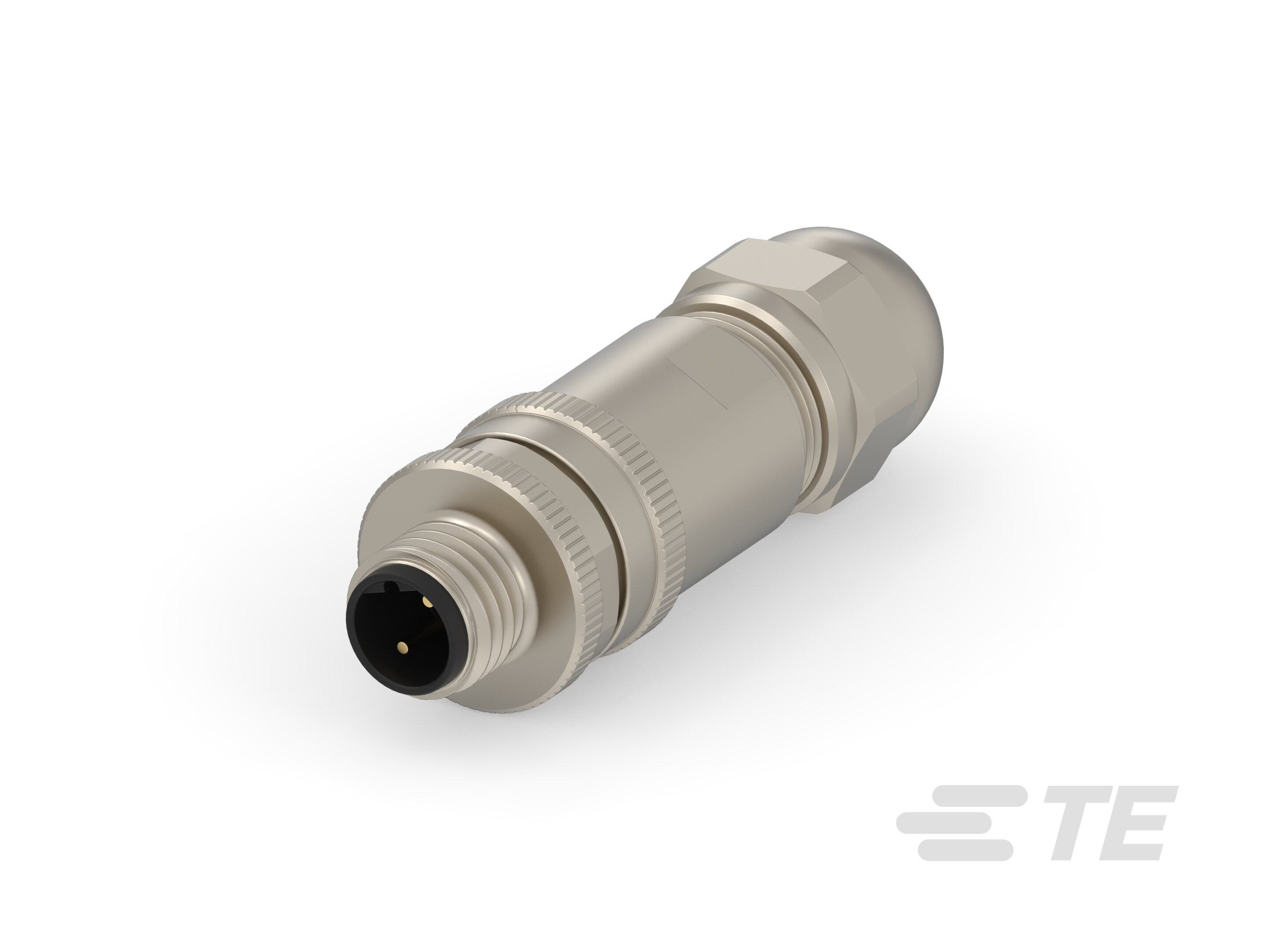 M12 M, 2P GOLD B_CODE S SHIELDED PG9-T4111412021-000