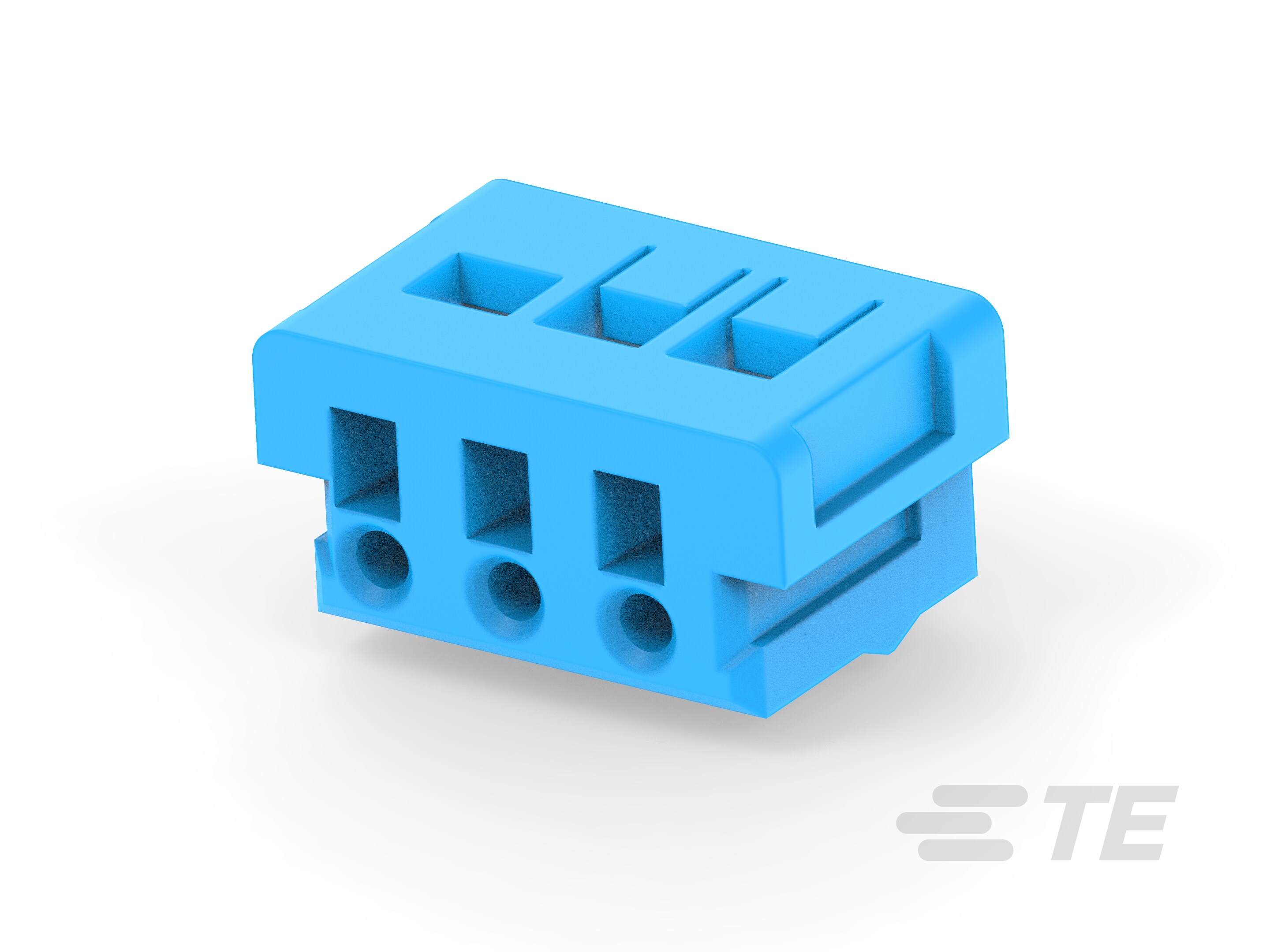 CT CRIMP REC HSG 3P BLUE-2-175778-3 CT CRIMP REC HSG 3P BLUE-2-175778-3