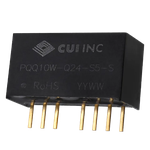 CUI Inc-PQQ10W-Q24-S24-S DC to DC Converter and Switching Regulator Module Module DC-DC 24VIN 1-OUT 24V 0.417A 10W 7-Pin SIP Module Tube