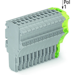 WAGO-2020-114/000-036 Connector Terminal Blocks 1-Conductor Female Plug, 1.5 mm2, 14-pole WAGO-2020-114/000-036 Connector Terminal Blocks 1-Conductor Female Plug, 1.5 mm2, 14-pole