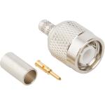 Amphenol RF-122410 Connector RF Conn TNC 0Hz to 11GHz 50Ohm Crimp ST Cable Mount PL Gold