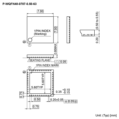 Product dimension image
