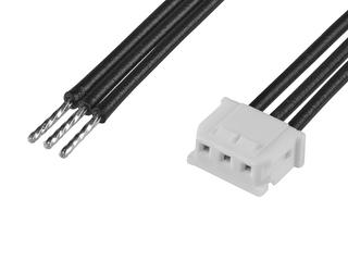 2196791034 - Micro-Latch-to-Pigtail Off-the-Shelf (OTS) Cable Assembly, 2.00mm Pitch,  Tin (Sn) Plating, 600.00mm Length, 3 Circuits, Natural