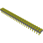 Samtec-SDL-124-T-10 Connector Headers and PCB Receptacles Conn Socket Strip SKT 48 POS 2.54mm Solder ST Top Entry Thru-Hole Tube