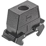 HARTING Technology Group-09307160731 Backshells Hood 180° 16B Shell Size Powder Die Cast Aluminum Double Lock Han®
