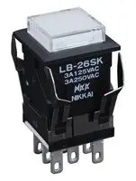 NKK SWITCHES LB26SKW01-5F-JB