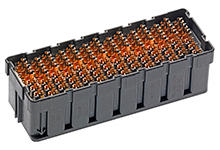 1728010005 - NeoPress High-Speed Mezzanine Plug, 3.50mm Pitch, 6x10, 60 Triads (180 Circuits), 13.50mm Connector Height, 0.76µm Gold (Au) Plating