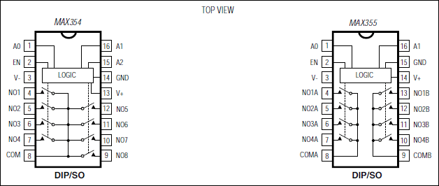 MAX354 product image