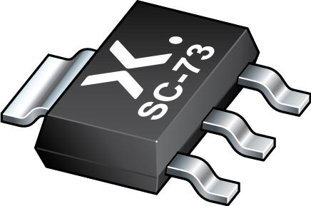 Nexperia-PBSS5360ZX GP BJT Trans GP BJT PNP 60V 3A 2000mW 4-Pin(3+Tab) SC-73 T/R