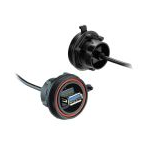 Bulgin Limited-PX0843/A3 Cable Assembly Other USB 3.0 Sealed A Socket to 10 Way Crimp