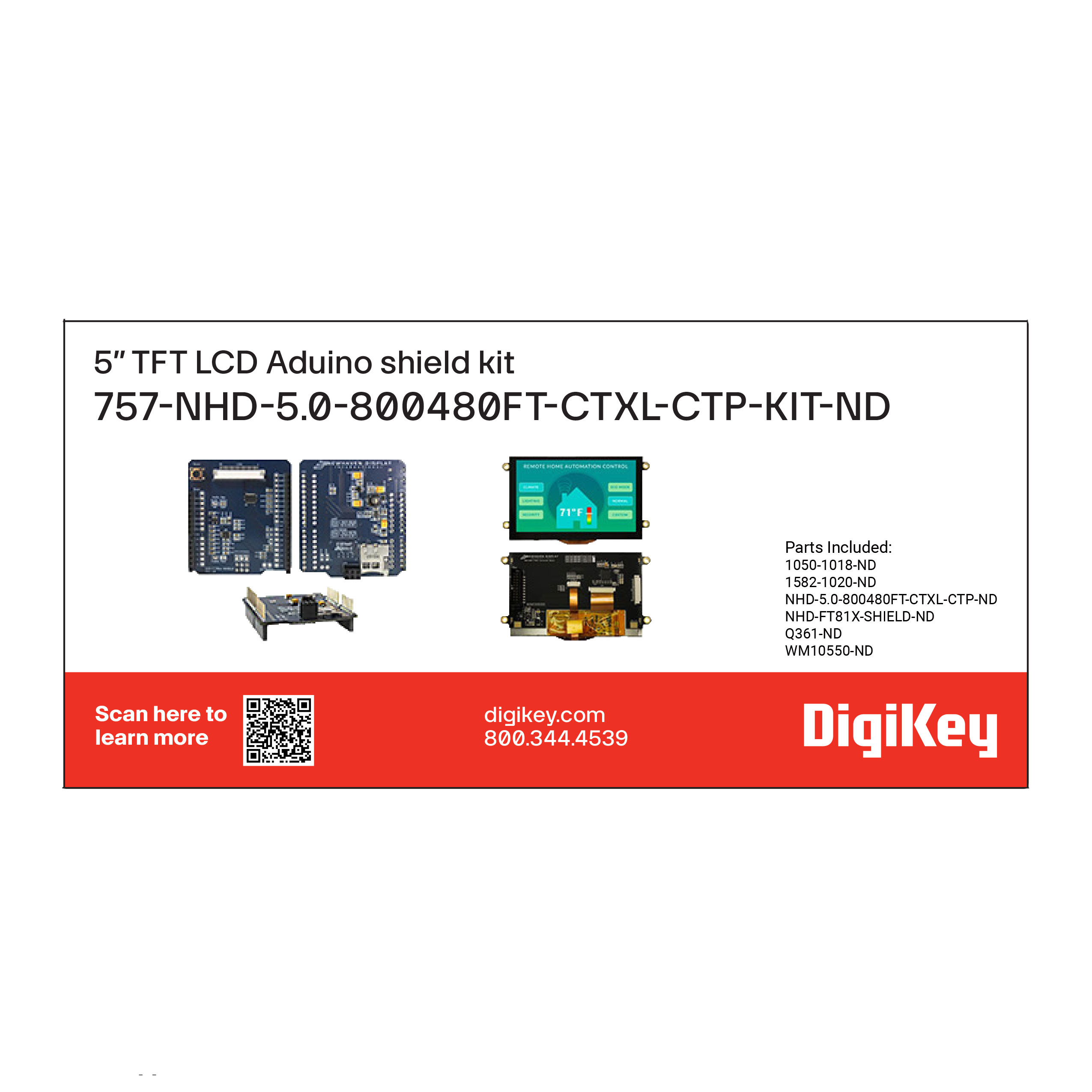 NHD-5.0-800480FT-CTXL-CTP-KIT