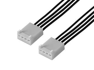 2177961041 - KK 254-to-KK 254 Off-the-Shelf (OTS) Cable Assembly, 2.54mm Pitch, Single Row, 150.00mm Length, 4 Circuits, Natural