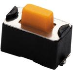Grayhill-95C04A3T Switch Tactile Switch Tactile N.O. SPST Rectangular Button PC Pins 0.05A 12VDC 1.57N Thru-Hole Tube