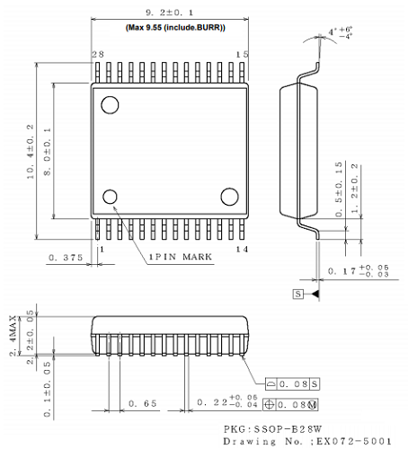 Product dimension image