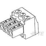TE Connectivity-1-284507-3 Connector Terminal Blocks Conn Eurostyle Block F 13 POS 3.81mm Screw RA Cable Mount 11A/Contact
