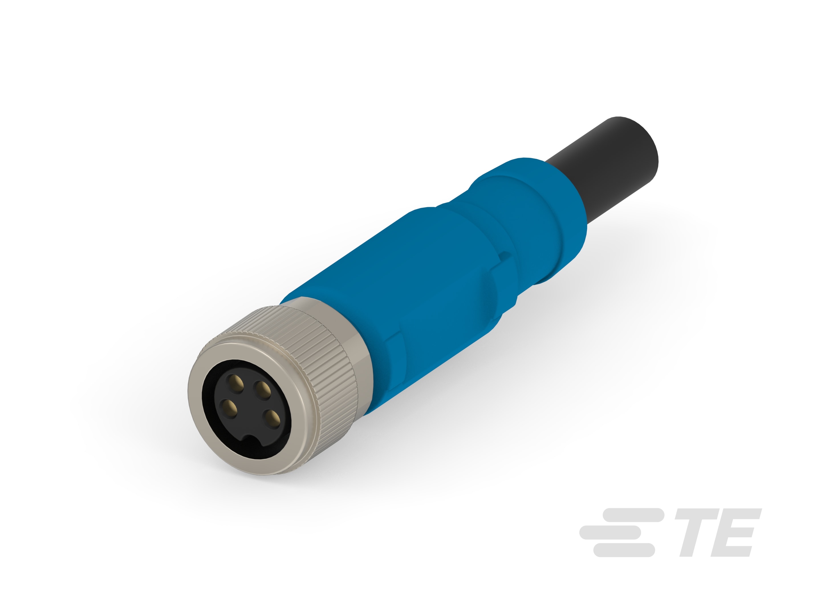 M8 CABLE ST FEMALE 10M 4POS PVC CABLE-T4061310004-007 M8 CABLE ST FEMALE 10M 4POS PVC CABLE-T4061310004-007