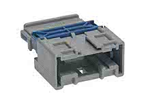 988251068 - NSCC, Pin Connector Hybrid, Unsealed, 6 Circuits, Gray