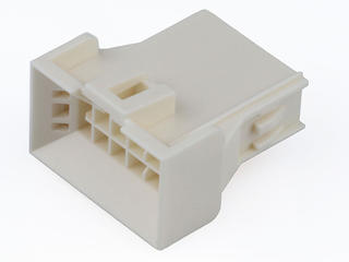 2245561310 - Nano-Fit BMI Plug Housing, TPA Capable, 2.50mm Pitch, Dual Row, 10 Circuits,  Natural, Glow-Wire Capable
