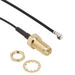 Amphenol RF-336314-14-0200 Cable Assembly Coaxial Cable Assembly 1.37mm Cable 0.2m SMA to AMC F-M Bag Amphenol RF-336314-14-0200 Cable Assembly Coaxial Cable Assembly 1.37mm Cable 0.2m SMA to AMC F-M Bag