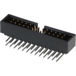 Molex-0702472651 Connector Headers and PCB Receptacles Conn Shrouded Header (4 Sides) HDR 26 POS 2.54mm Solder RA Side Entry Thru-Hole C-Grid Tray