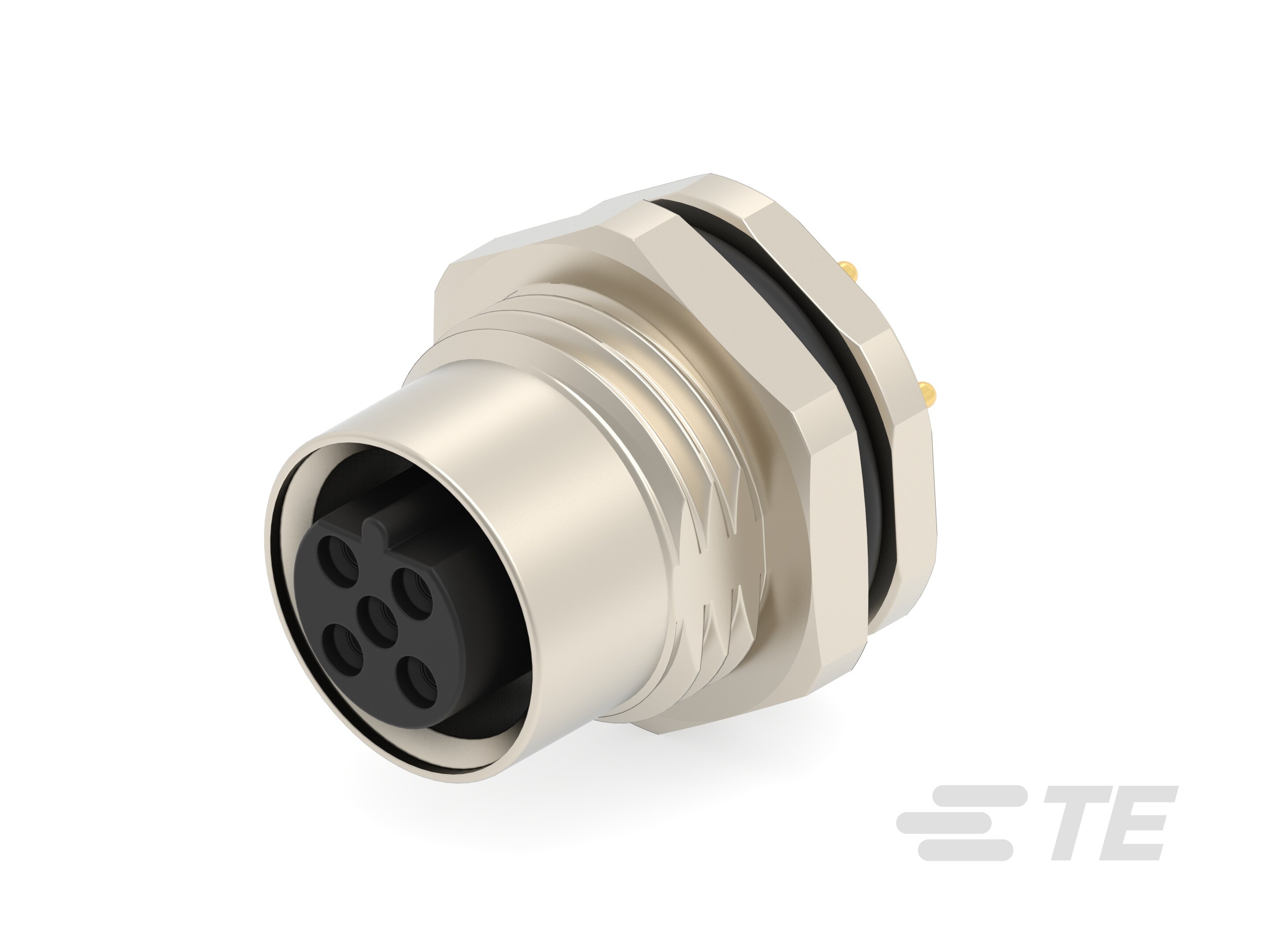 M12,REAR MOUNTING,FEMALE,B CODE,2P-T4141412021-000