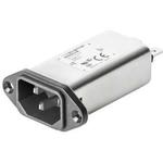 Schaffner-FN9255B-4-06 Power Entry Modules Power Entry Module Filtered M 3 POS 250VAC/120VAC 4A Discharge Resistor ST 1 Port