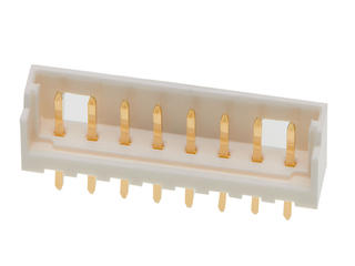 5026031070 - 2.00mm Pitch, Micro-Latch PCB Header, Single Row, Vertical, Through Hole, Gold (Au) Plating, 10 Circuits, Tray