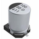 KEMET Corporation-EDH108M025S9RAA Capacitor Aluminum Electrolytic Cap Aluminum Lytic 1000uF 25V 20% (12.5 X 13mm) SMD 0.51A 2000h 105°C T/R Automotive AEC-Q200