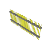 Samtec-ZW-30-13-G-S-855-185 Connector Headers and PCB Receptacles Conn Board Stacker HDR 30 POS 2.54mm Solder ST Top Entry Thru-Hole Bulk