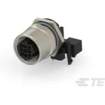 TE Connectivity-T4145535021-001 Connector Circular Conn M12 Circular SKT 2 POS Solder RA Thru-Hole 2 Terminal 1 Port