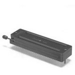 3M-224-1275-00-0602J Connector Socket Conn DIP Socket SKT 24 POS 2.54mm Solder ST Thru-Hole Box