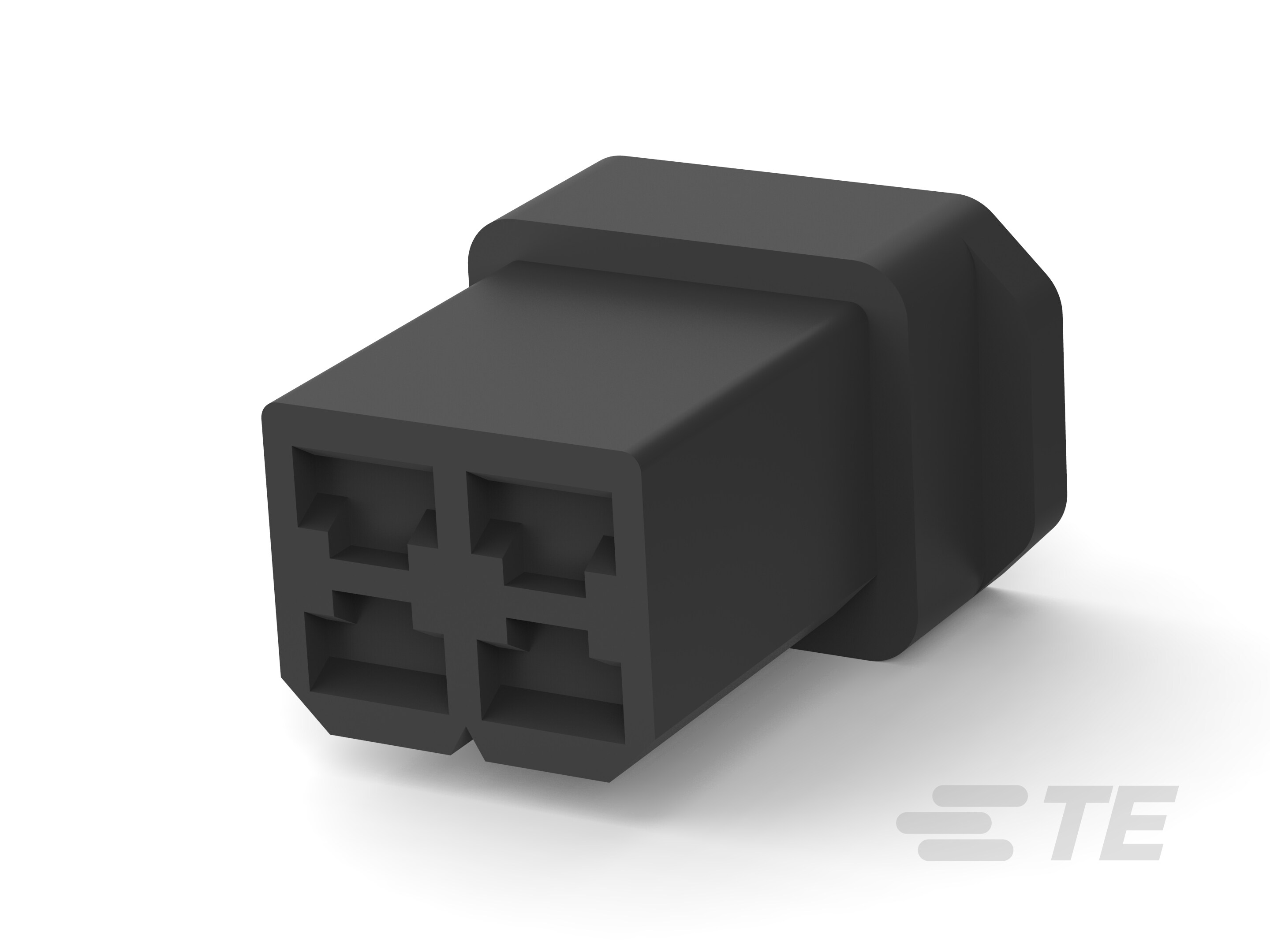 FASTIN-ON .110 HOUSING REC PRETO/BLACK-626056-4 FASTIN-ON .110 HOUSING REC PRETO/BLACK-626056-4